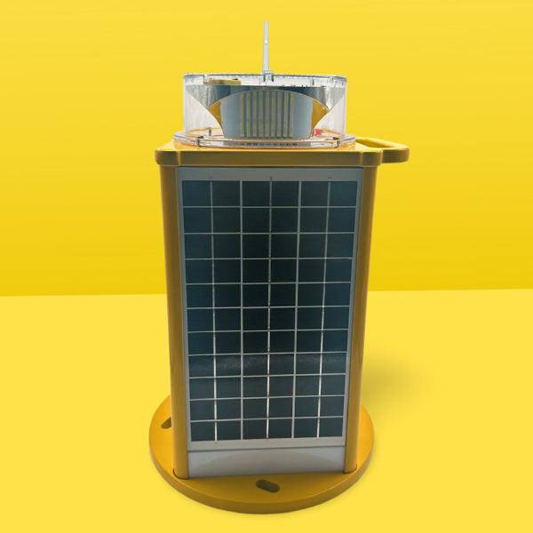 Solar obstruction light faa lights for wind turbines l 864 beacon solar medium intensity aviation obstruction lights solar aviation lamp